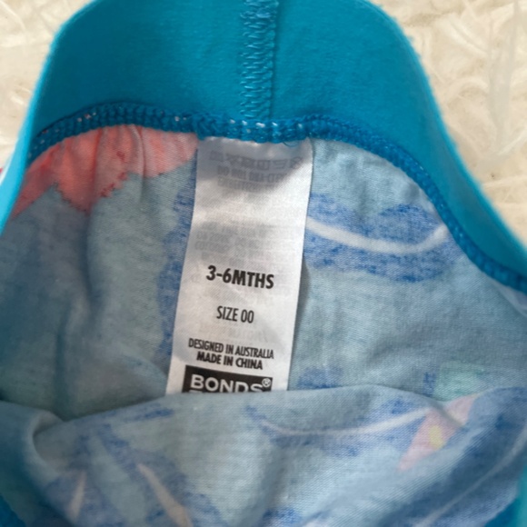 3-6m Bonds Dino Pants - Picture 4 of 5